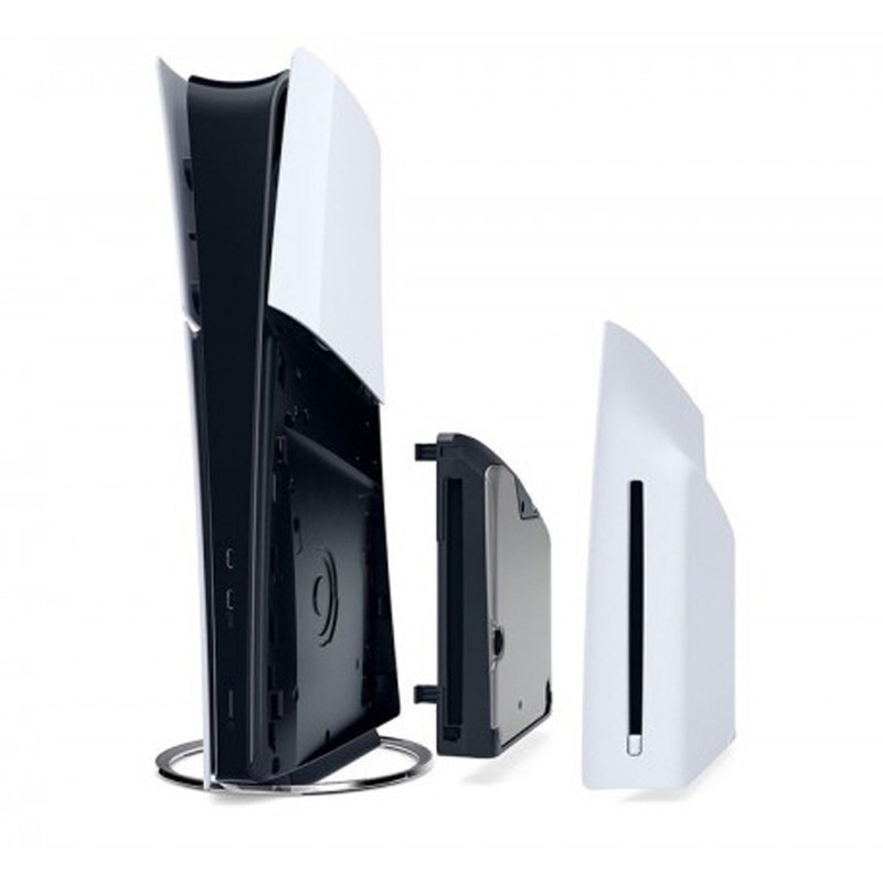 کنسول بازی سونی مدل PlayStation 5 Slim ظرفیت 1 ترابایت ریجن CFI-2116 اروپا به همراه دسته اضافی و پایه شارژر 9