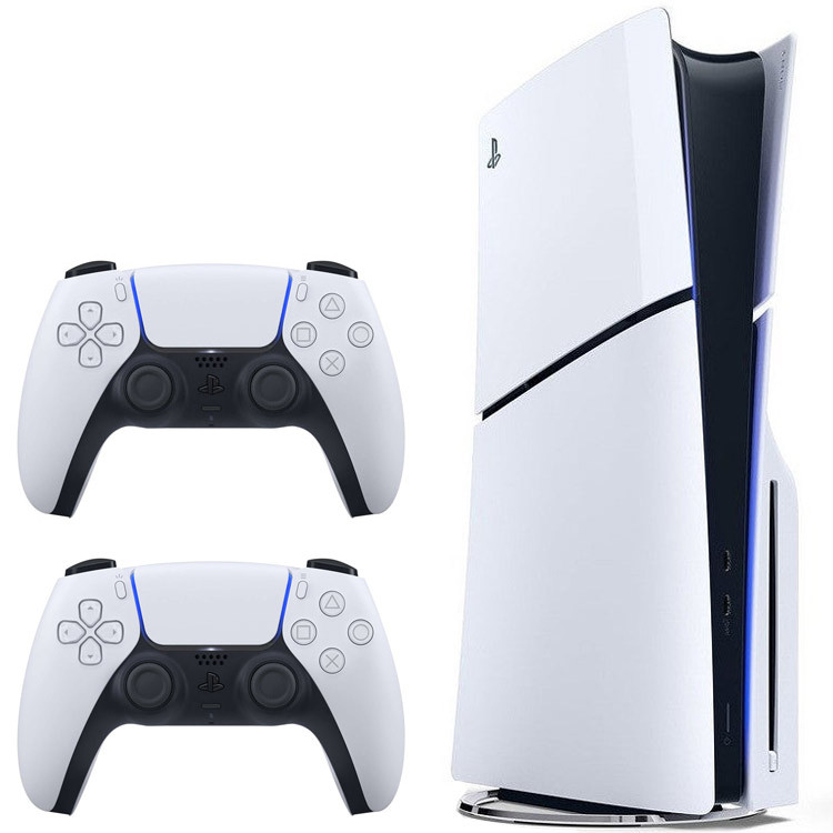 کنسول بازی سونی مدل PlayStation 5 Slim ظرفیت یک ترابایت ریجن 2016A اروپا به همراه دسته اضافی 4