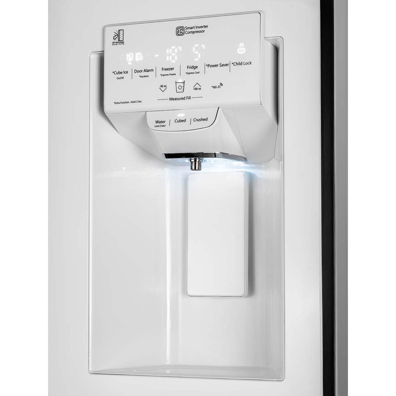 یخچال فریزر ساید بای ساید 32 فوت هیمالیا مدل گلکسی GALAXY 3F HSBSN84005 6
