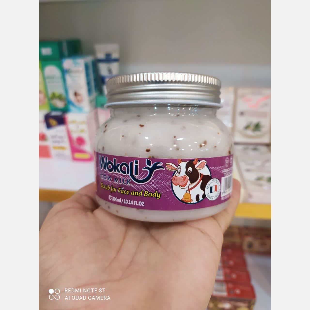 اسکراپ شنی شیرگاو،برند وکالی،آبرسان قوی،کاهش چین و چروک