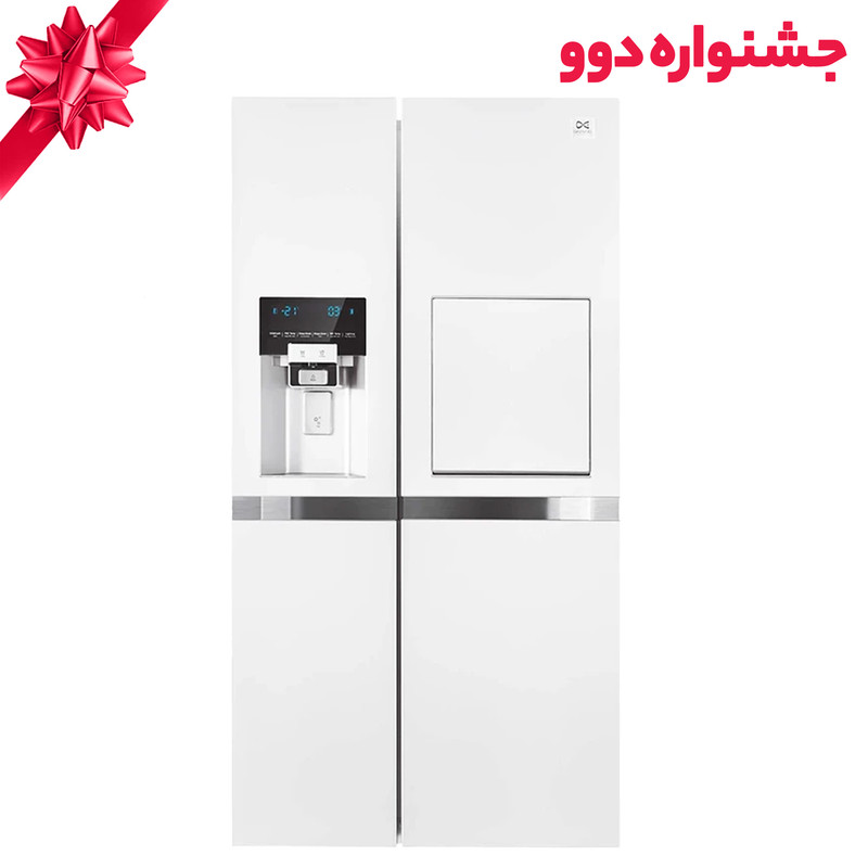 یخچال فریزر ساید بای ساید 32 فوت دوو مدل SXi20-21W 4