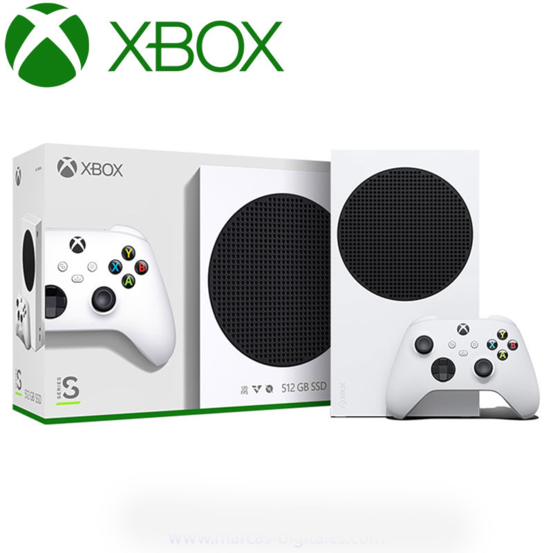 کنسول بازی مایکروسافت مدل XBOX SERIES S ظرفیت 512 گیگابایت به همراه کارت طلایی نصب بازی 10