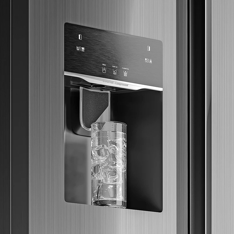 یخچال فریزر ساید بای ساید 32 فوت جی پلاس مدل GSS-R7638W 2