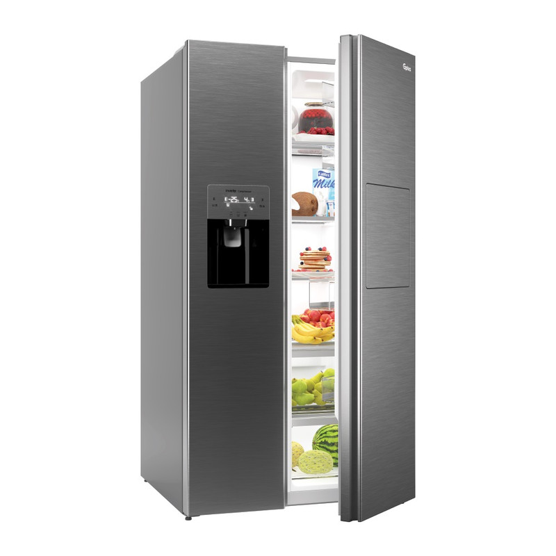 یخچال فریزر ساید بای ساید 32 فوت جی پلاس مدل GSS-R7924W 3