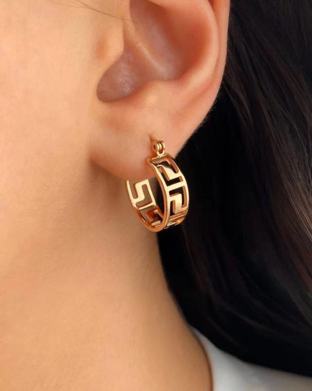 گوشواره حلقه ای ورساچه ژوپینگ 3