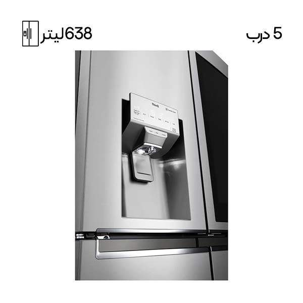 یخچال فریزر ساید بای ساید 30 فوت ال جی مدل GM-X945NS9F 4