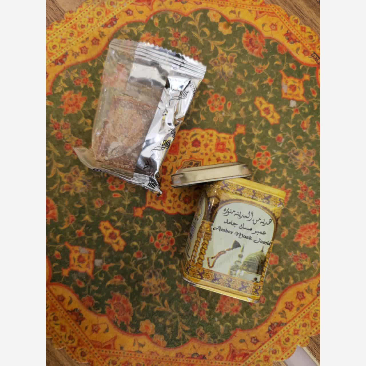 عطر پرفیوم مشک جامد هدیه مدینه منوره(مستقیم از وارد کننده) 2
