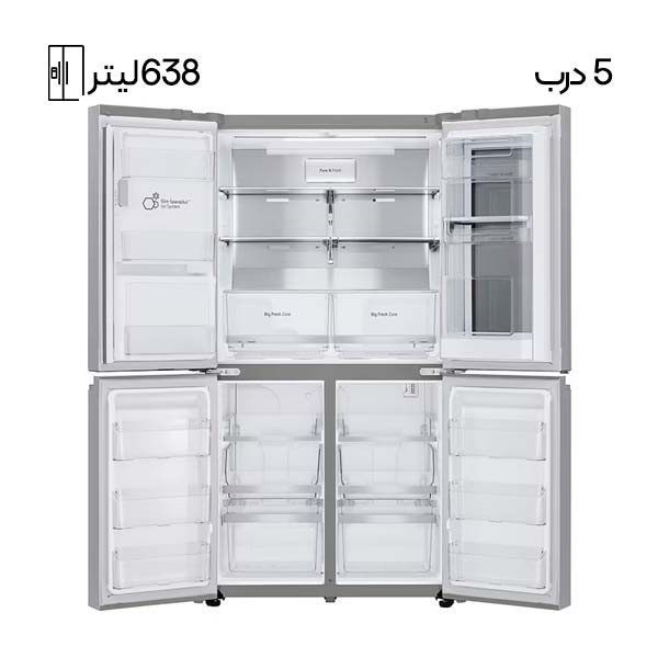 یخچال فریزر ساید بای ساید 30 فوت ال جی مدل GM-X945NS9F 5