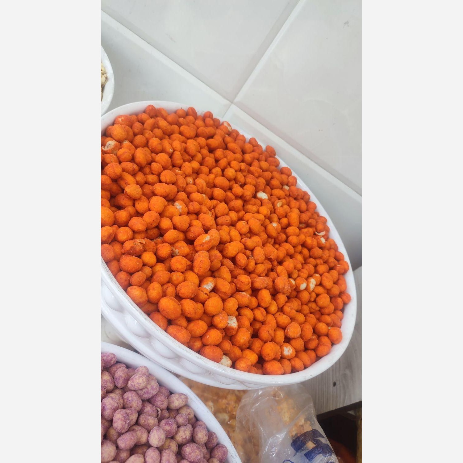 بادام زمینی روکش دار با طعم های متنوع ـ 250 گرم