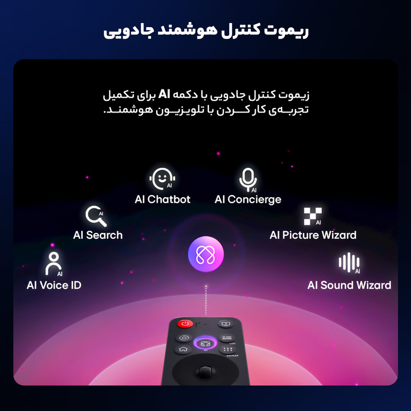 تلویزیون 65 اینچ ال ای دی هوشمند ال جی مدل 65UA85006 EG 10
