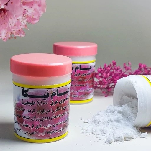 مام پودری نیکا رایحه گل طبیعت بهار 3