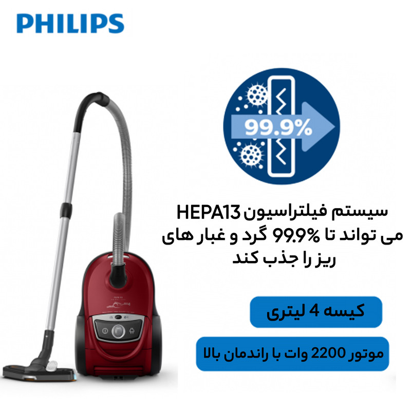 جاروبرقی فیلیپس مدل FC9174/01 13