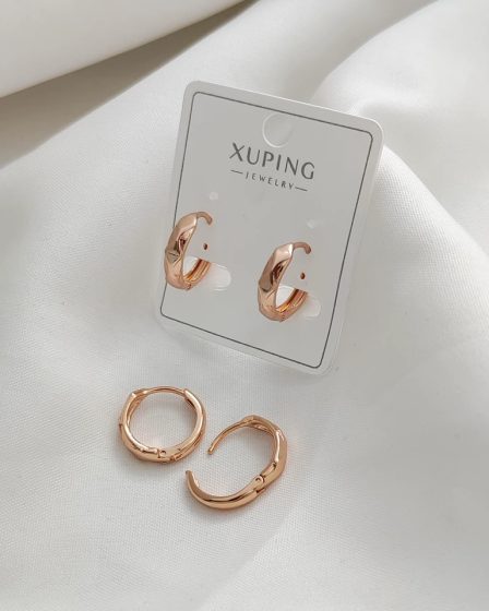 گوشواره حلقه ای چند وجهی ژوپینگ 3