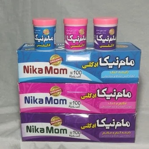 مام نیکا پودری ادکلنی با رایحه های متفاوت بسته 10 تایی 3