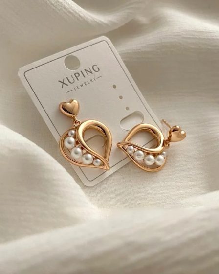 نیم ست صدف و مروارید ژوپینگ (با زنجیر) 2