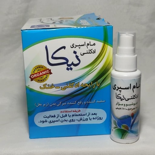 مام اسپری نیکا ادکلنی خنک (آبی)