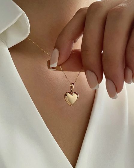 نیم ست قلب ژوپینگ (با زنجیر) 5
