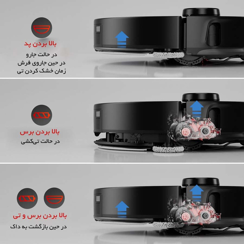 جارو رباتیک روبوراک مدل S8 MaxV Ultra 21