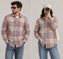 پیراهن پشمی چهار خونه پارچه وارداتی دوخت پایتخت (نو)