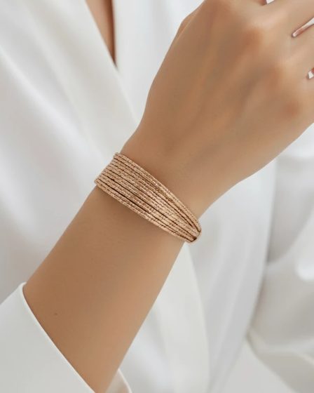 دستبند تراشدار آناهیتا ژوپینگ 2