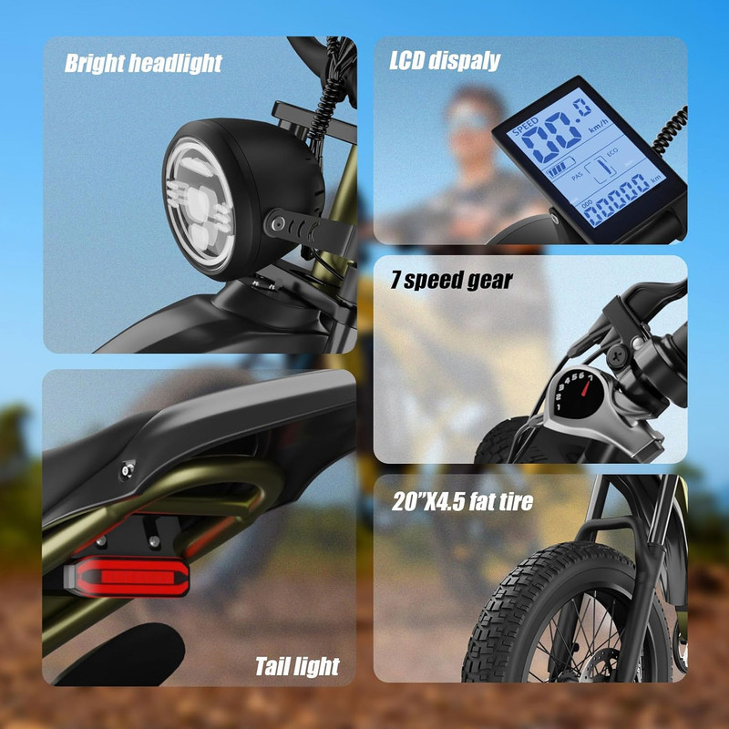 دوچرخه برقی مدل EB-01 سایز طوقه 20 اینچ 39