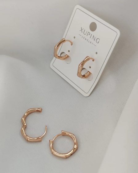 گوشواره حلقه ای آینه ای لادن ژوپینگ 2