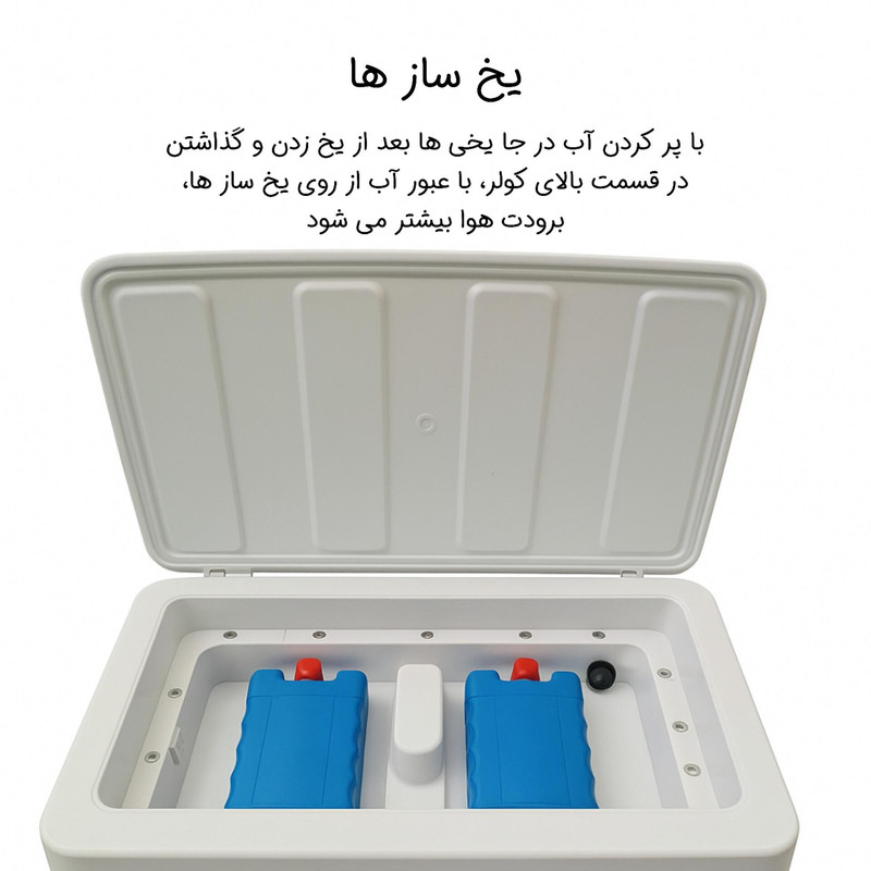 کولر آبی سلولزی 2800 مدل جا یخی دار 5