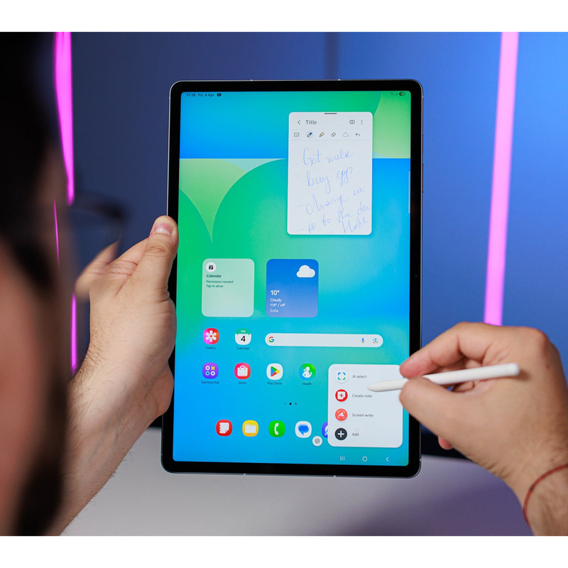 تبلت 13.1 اینچ سامسونگ مدل Galaxy Tab S10 FE Plus Wi-Fi ظرفیت 128 گیگابایت و رم 8 گیگابایت 13