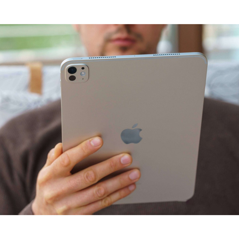 تبلت 11 اینچ اپل مدل IPad Pro 2025 M5 Wi-Fi ظرفیت 256 گیگابایت و رم 12 گیگابایت، رزولوشن دوربین 12 مگاپیکسل، پشتیبانی از قلم و ک 10