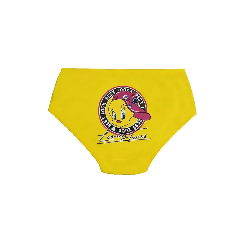 شورت زنانه اسلیپ پشت چاپی طرح توییتی سایز 2XL نخی بانو 7