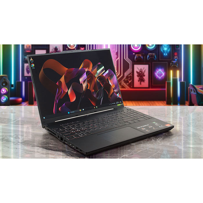 لپ تاپ 16 اینچی ایسوس مدل TUF Gaming A16 FA607NUG-WH73-R7 7445HS-RTX4050 6GB-16GB DDR5 5600MHz-512GB SSD-FHD 144Hz-W 7
