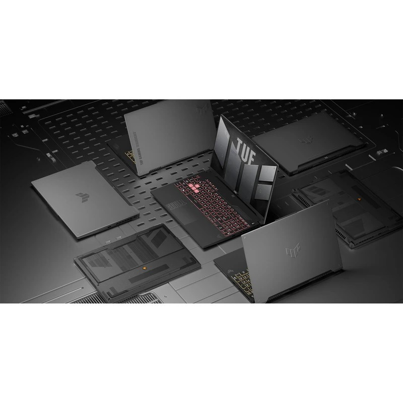 لپ تاپ 16 اینچی ایسوس مدل TUF Gaming A16 FA607NUG-WH73-R7 7445HS-RTX4050 6GB-16GB DDR5 5600MHz-512GB SSD-FHD 144Hz-W 10