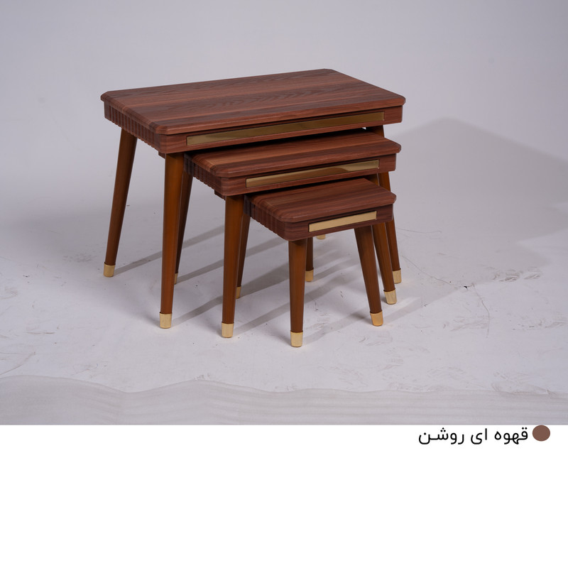 میز جلومبلی مدل آلتین مجموعه 4 عددی 4