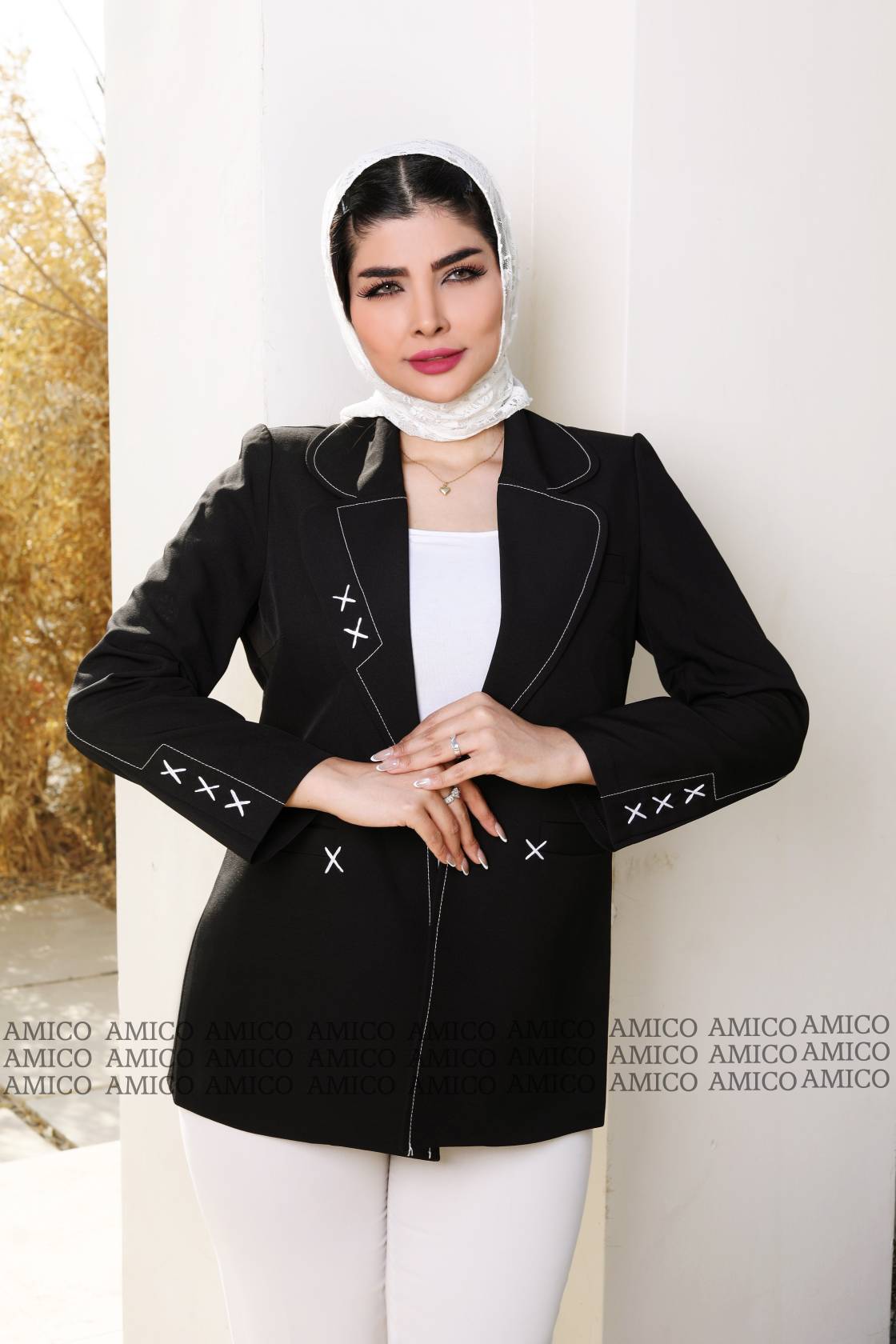 کت پارچه سوپر بزیاق دمسه دوزی ایکس 7