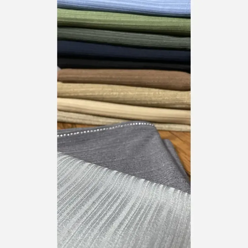 شال کشی کویتی نگین دار کریشه تریکو کش نوک مدادی ابعاد 75 در 200 سانتیمتر 2