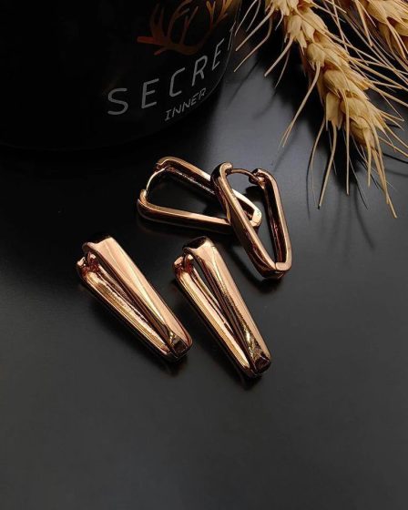 گوشواره خطی مثلثی ژوپینگ 2