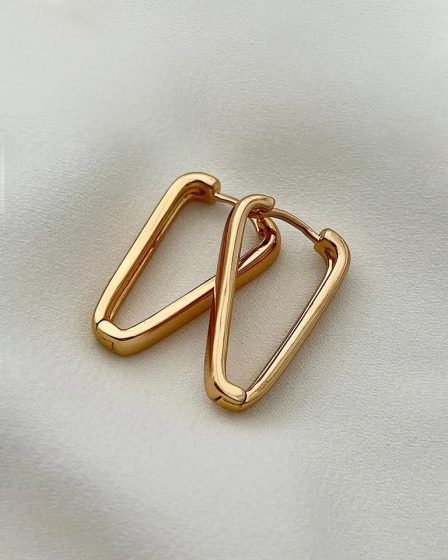 گوشواره خطی مثلثی ژوپینگ 3
