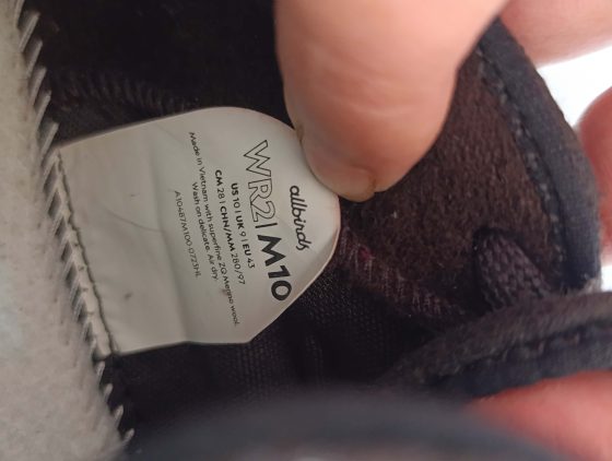 کتونی اورجینال برند allbirds سایز ۴۳ (استوک ) 7