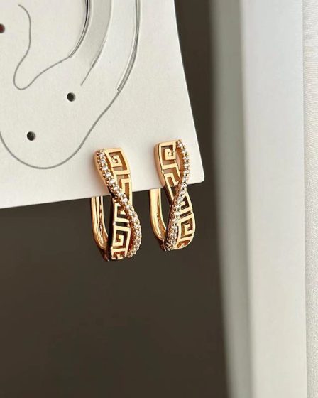 گوشواره ورساچه خطی ژوپینگ 2