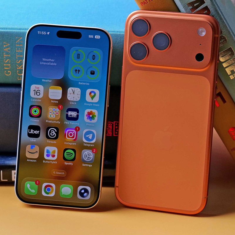 گوشی موبایل اپل مدل iPhone 17 Pro Max ZAA تک سیم کارت + eSim ظرفیت 512 گیگابایت و رم 12 گیگابایت - نات اکتیو 21