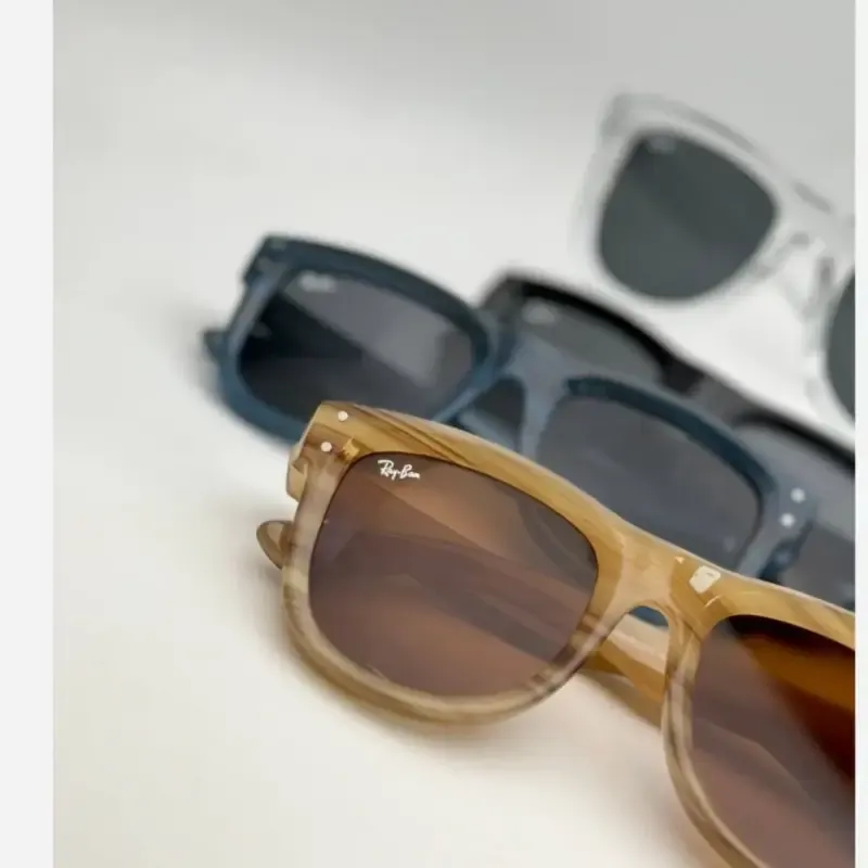 عینک آفتابی ری بن مدل ویفرر ریورس Ray-Ban RBR0502S با فریم کائوچویی و محافظت UV400 5