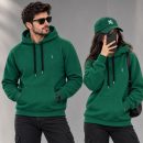 حراج هودی ساده پارچه ترک۳ نخ پنبه گرم بالا تو کرک دوخت تهران (نو)