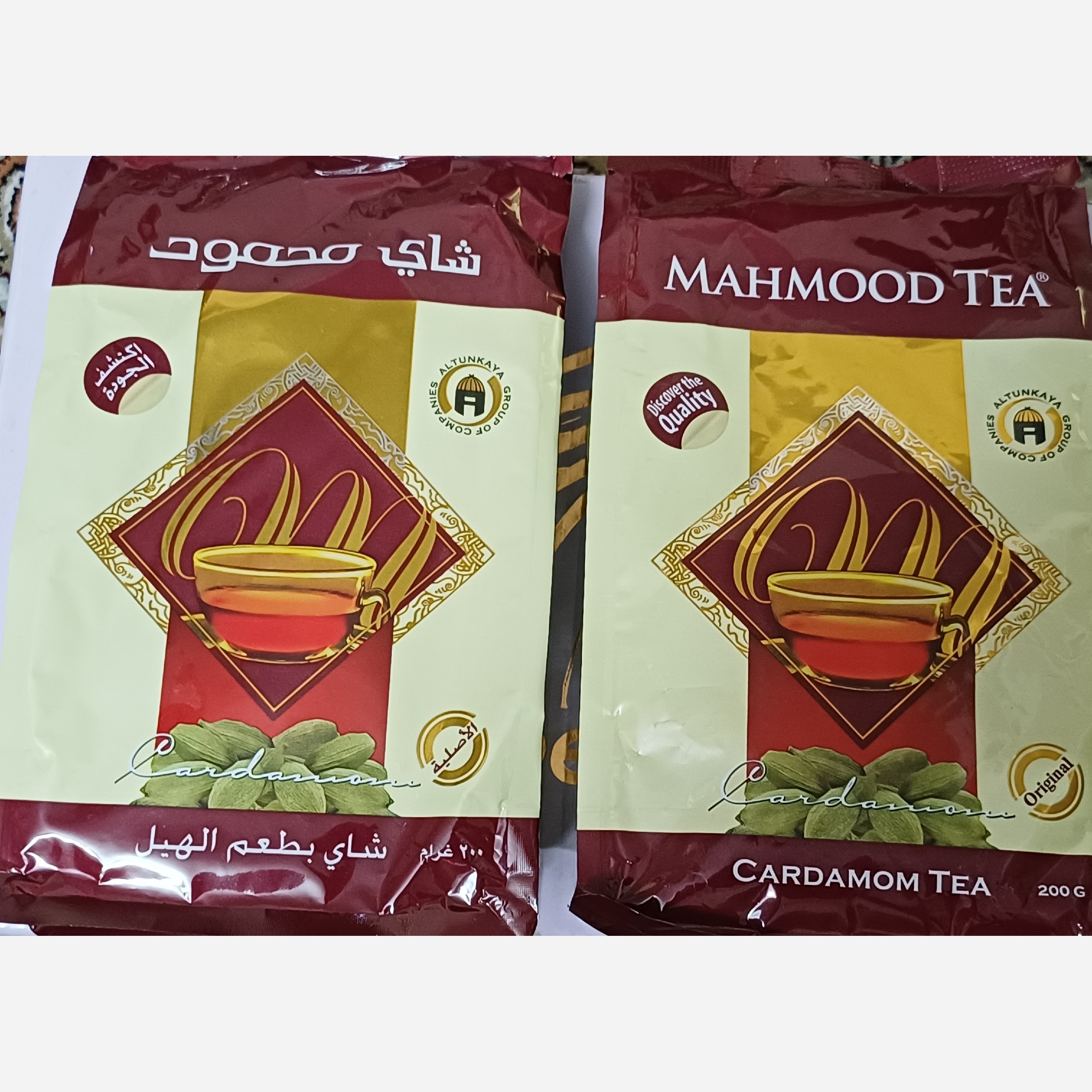 چای محمود اصلی با طعم هل 200 گرمی اورجینال 2
