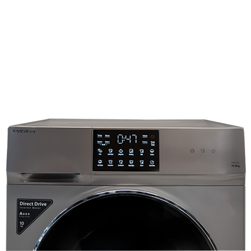 ماشین لباسشویی 10 کیلوگرم اتوماتیک ایکس ویژن مدل TX102-AWD/ASD 8