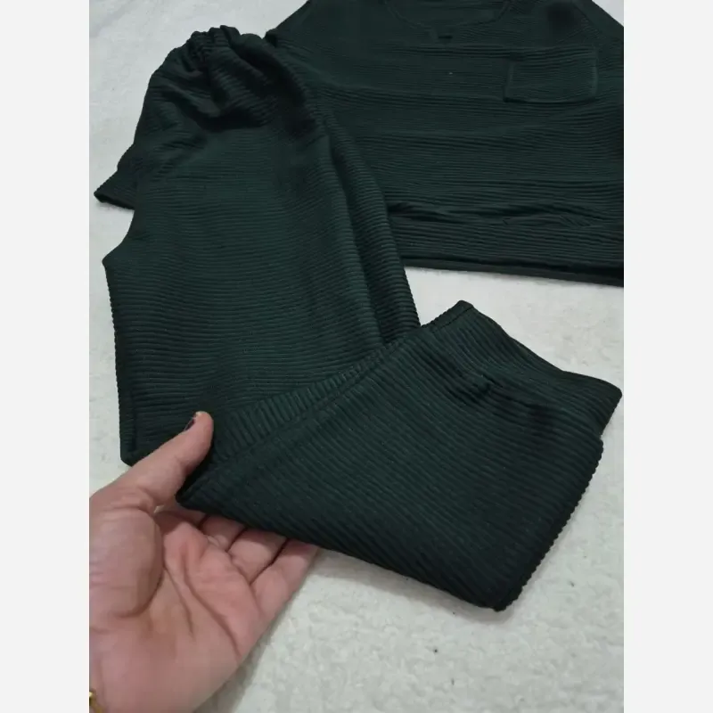 بلوز شلوار اسپرت بچگانه جنس کرکرهای سایز 40 45 50 4