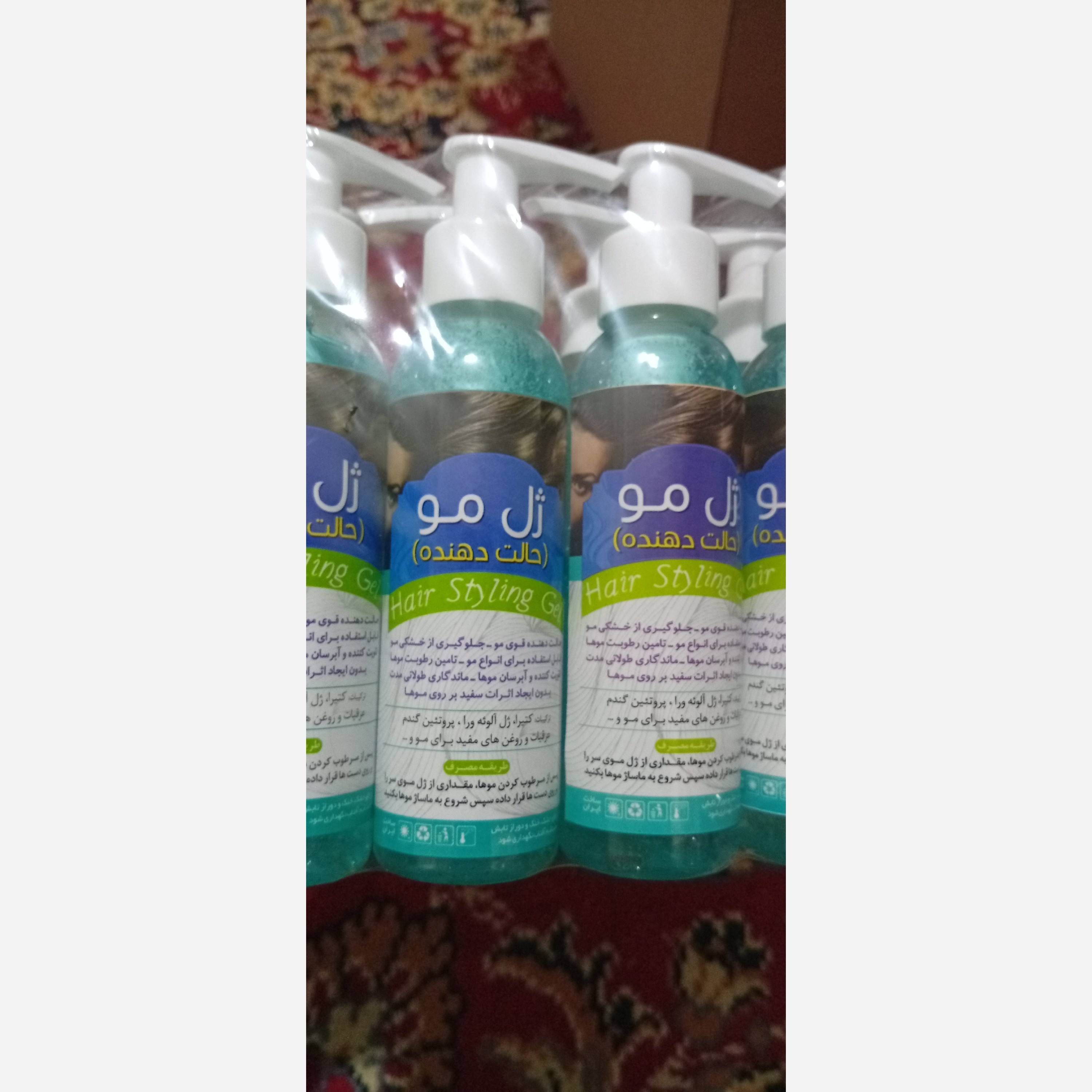 ژل مو (حالت دهنده قوی) کتیرا، آلوورا 250 سی سی 2