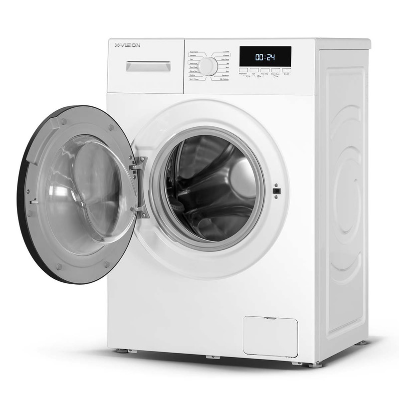 ماشین لباسشویی 6 کیلوگرم اتوماتیک ایکس ویژن مدل TE62-AW/AS 12
