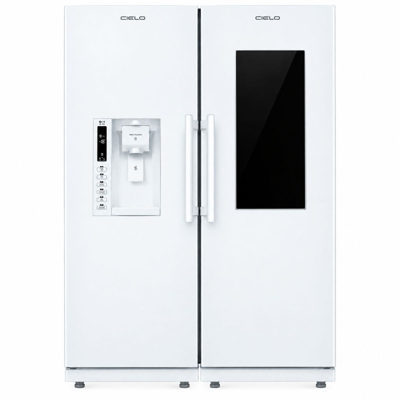 یخچال وفریز دو قلو 40 فوت سی یلو مدل D21 4