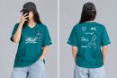 تیشرت ورزشی اورجینال برند she (استوک فروشگاهی)