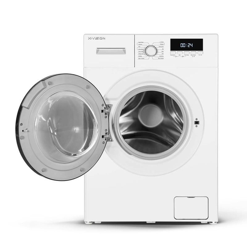 ماشین لباسشویی 6 کیلوگرم اتوماتیک ایکس ویژن مدل TE62-AW/AS 16